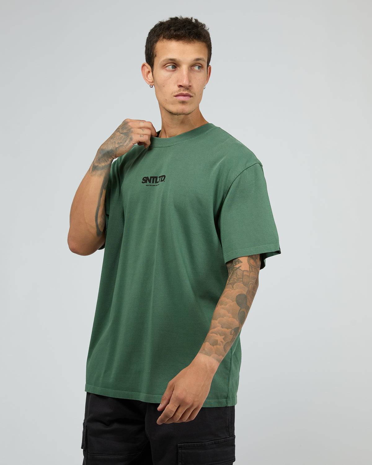 Squared Tee Green
