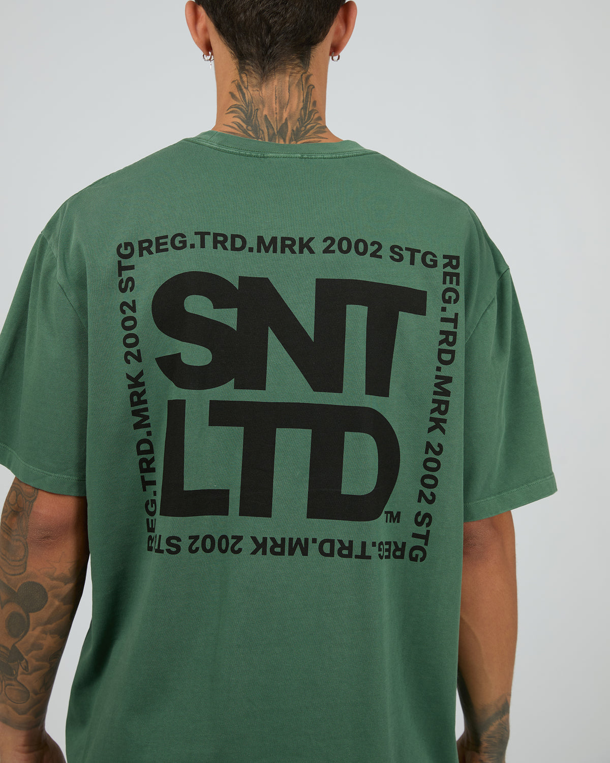 Squared Tee Green