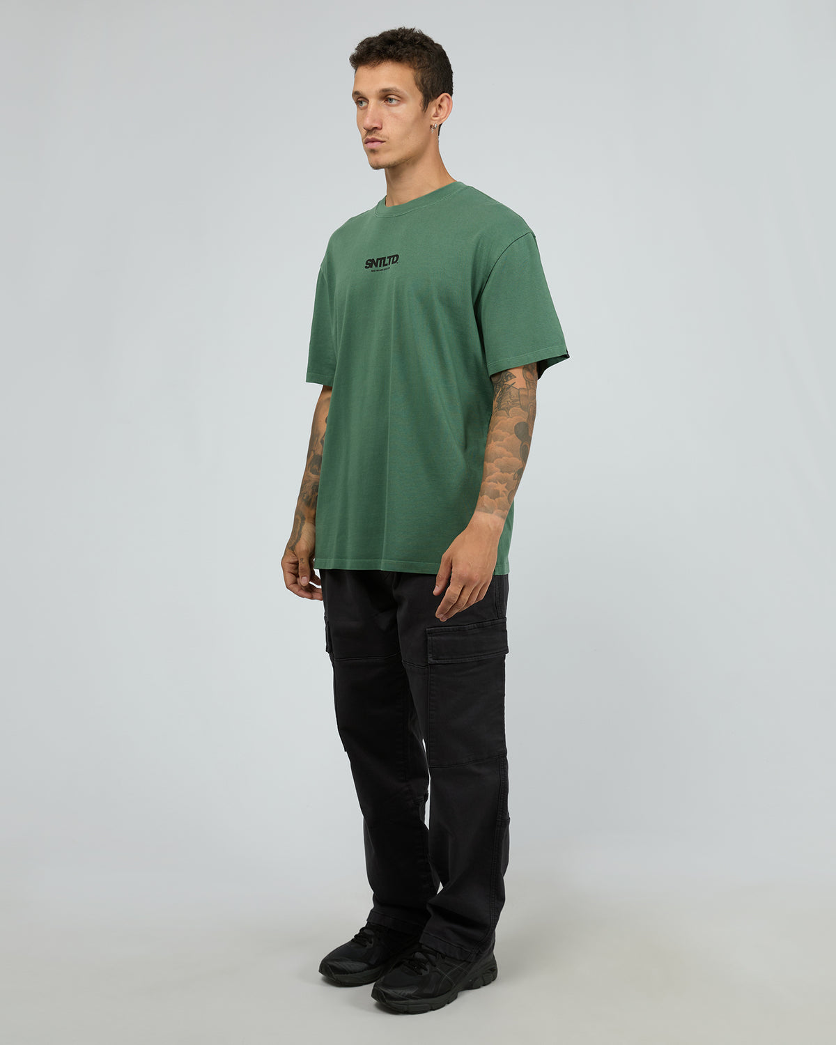 Squared Tee Green