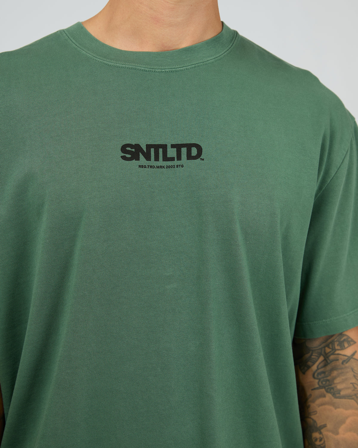 Squared Tee Green