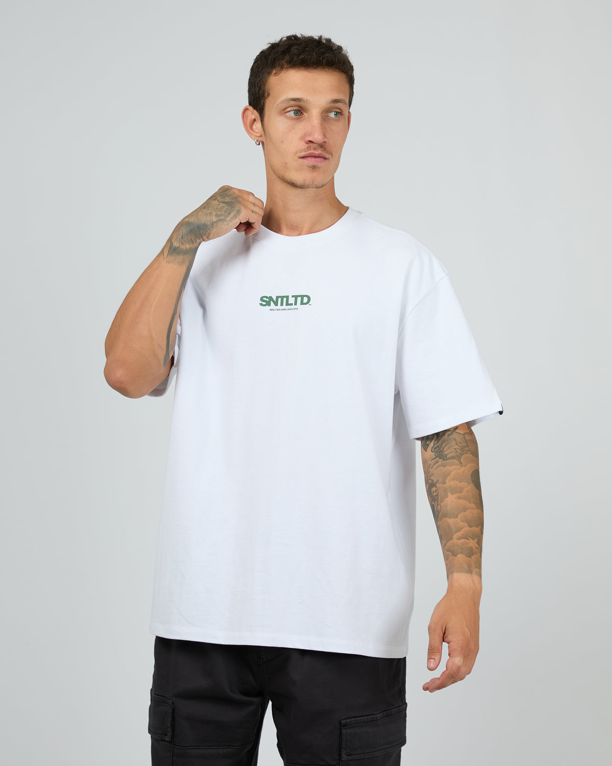 Squared Tee White