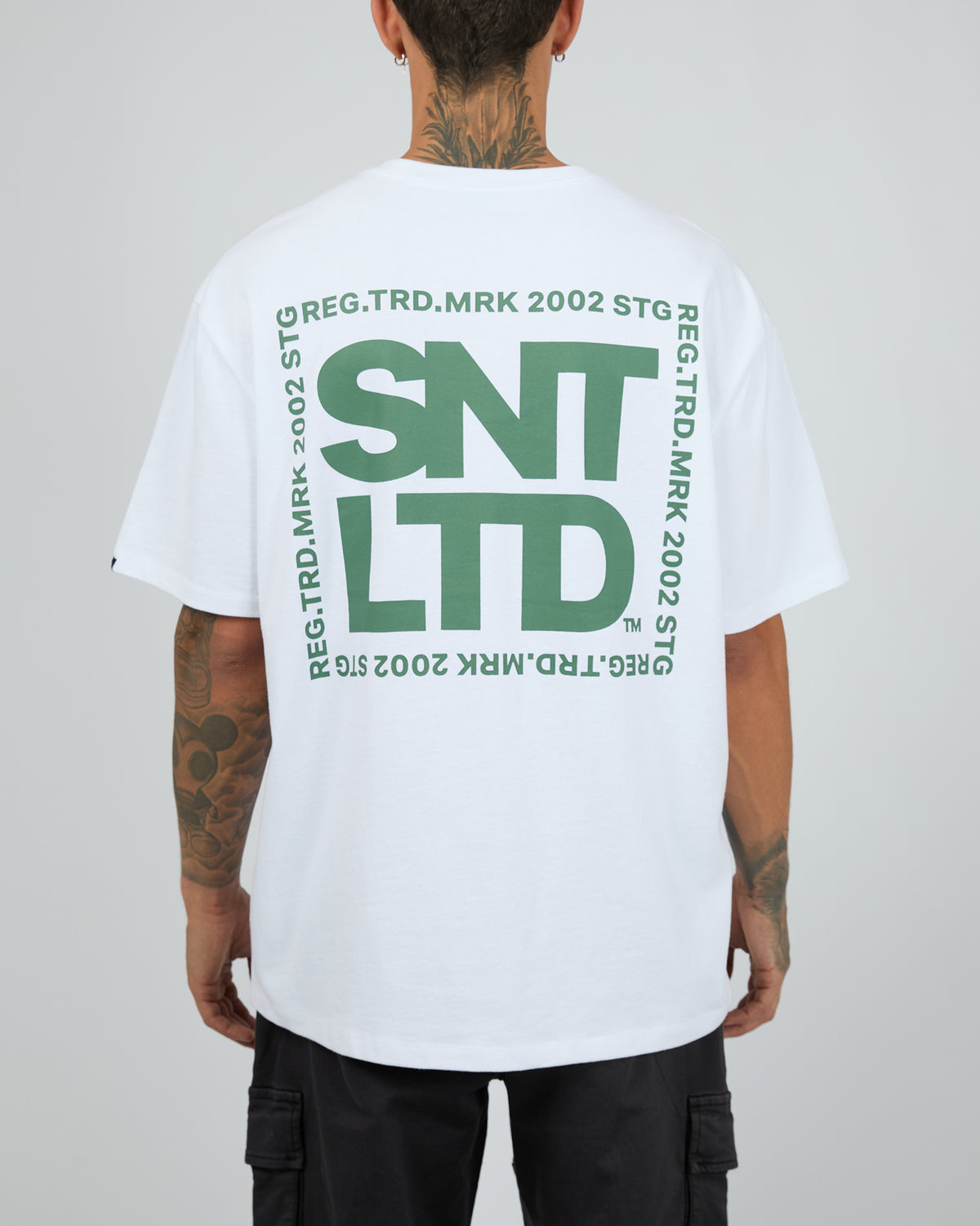 Squared Tee White
