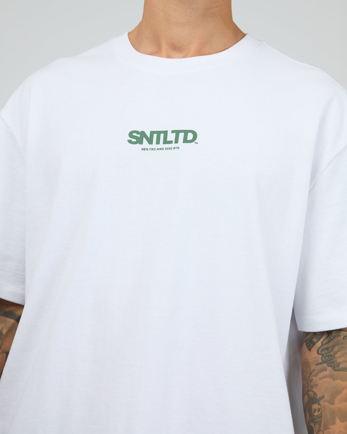 Squared Tee White
