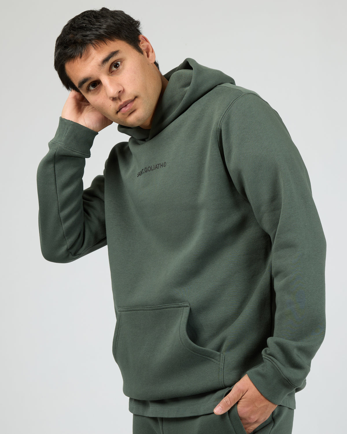 Id Hoodie Pine