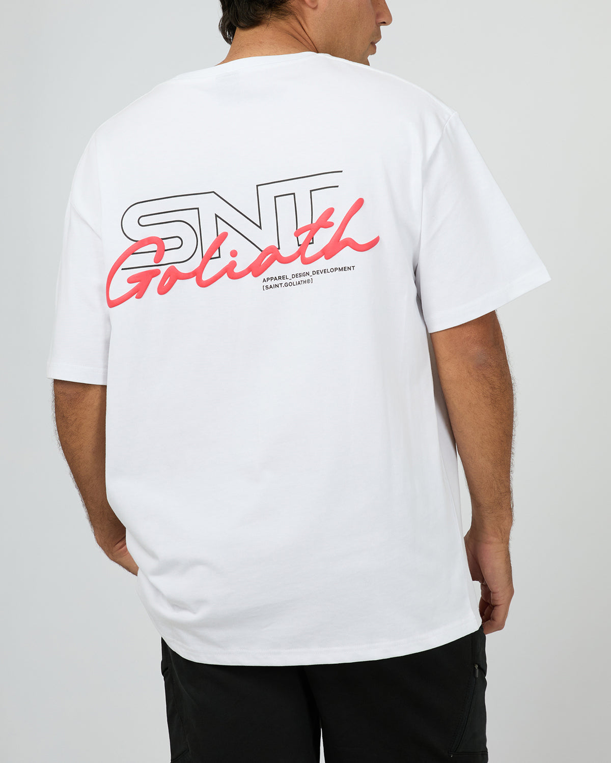 Link Script Tee White