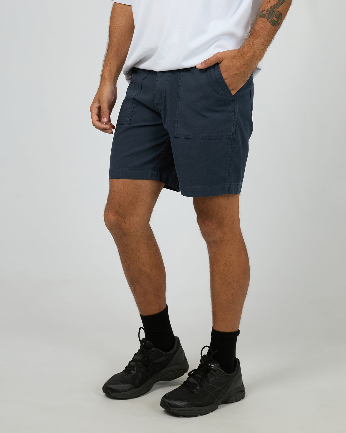 Camper Short Navy