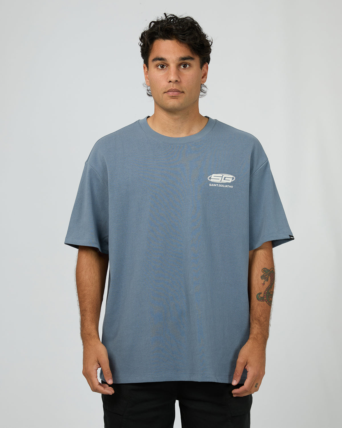 Saturn Tee Blue