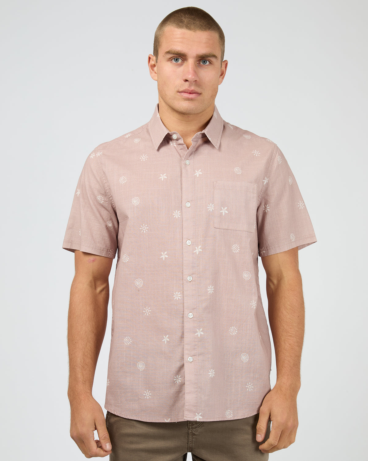 Bribie S/S Shirt Fawn