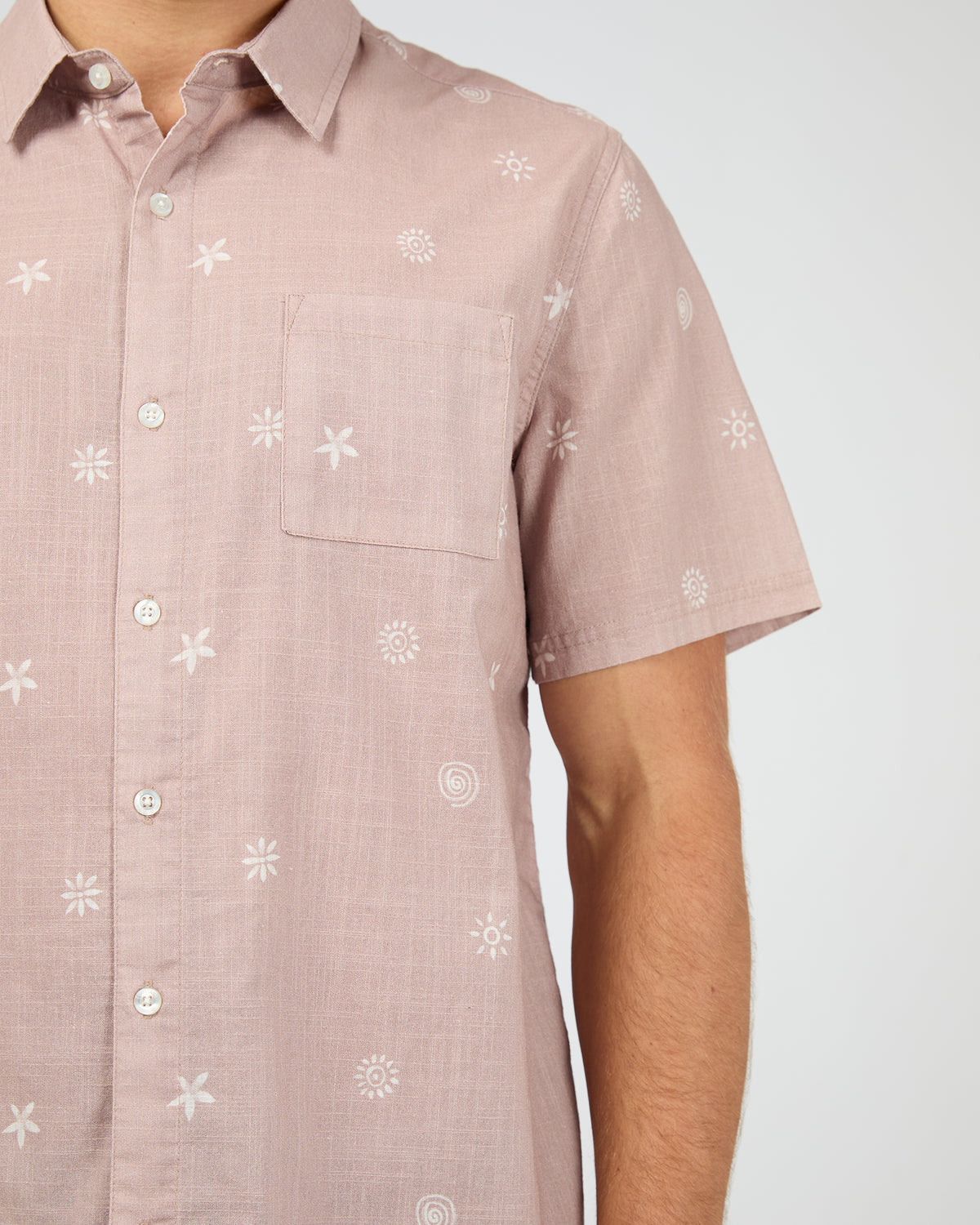 Bribie S/S Shirt Fawn
