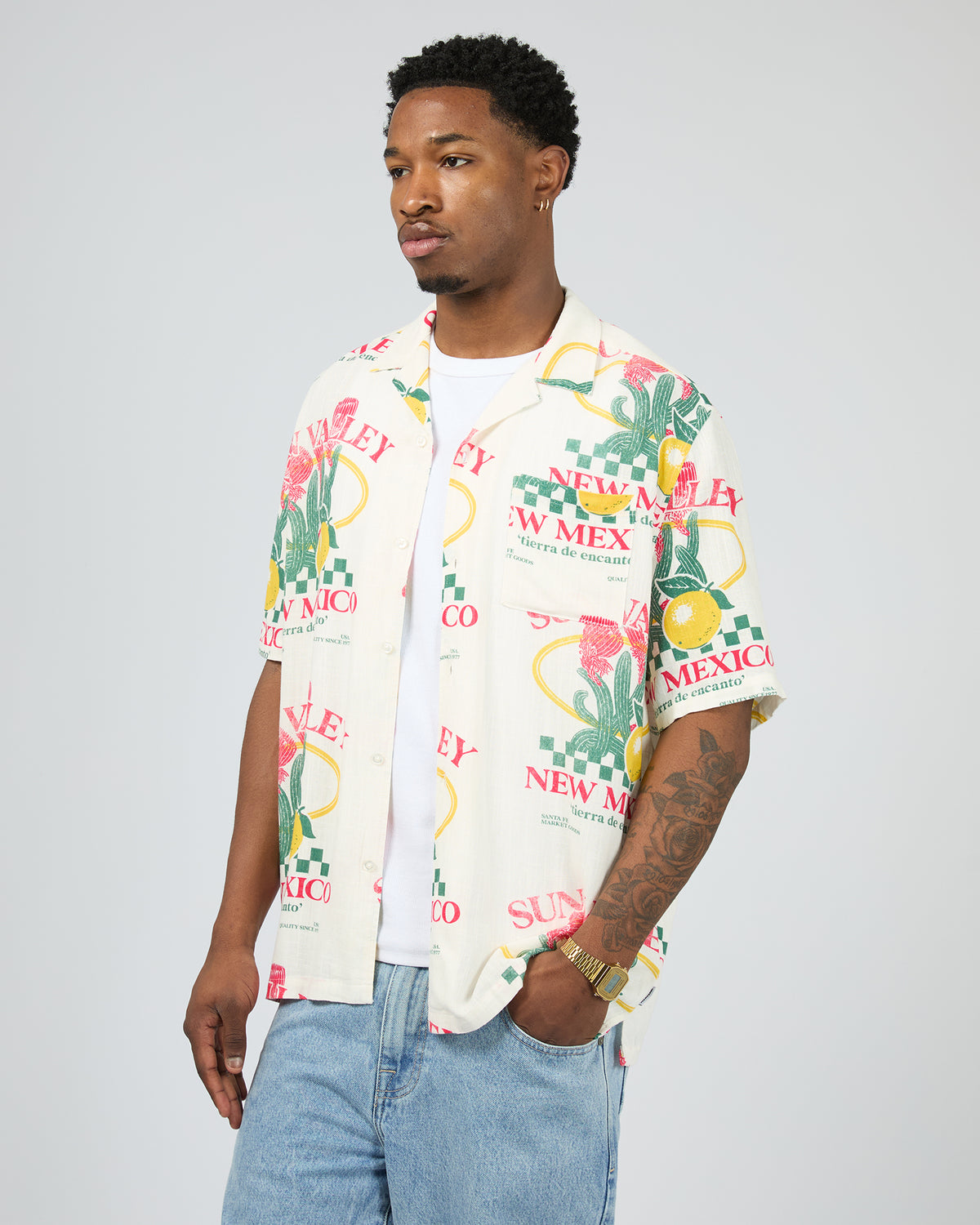 Sun Valley S/S Shirt White