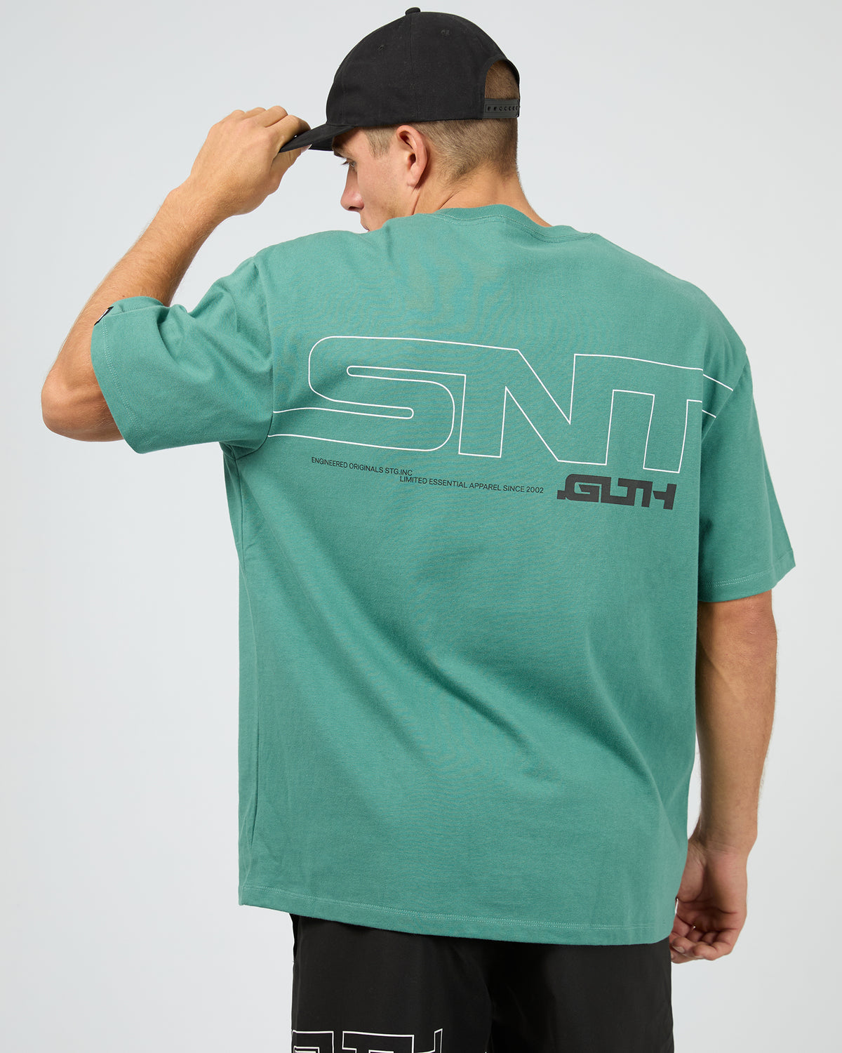Hyperlink Tee Green