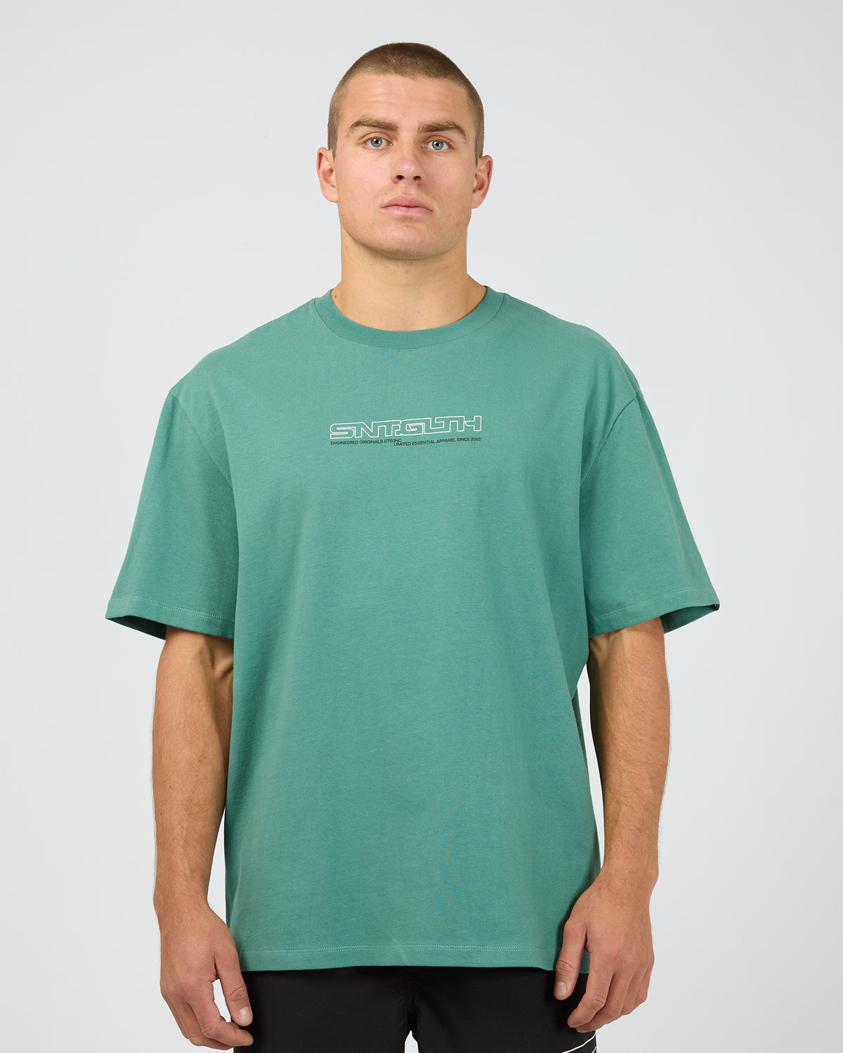 Hyperlink Tee Green