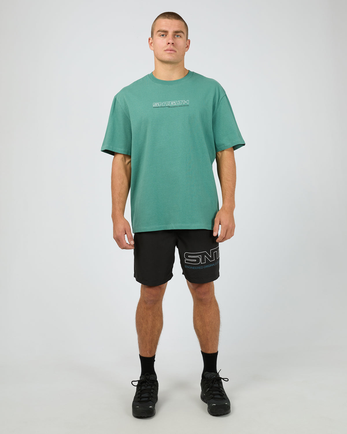 Hyperlink Tee Green