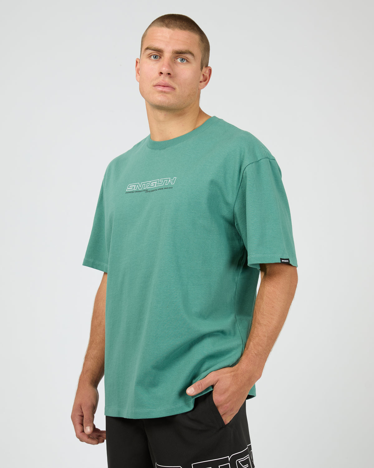 Hyperlink Tee Green