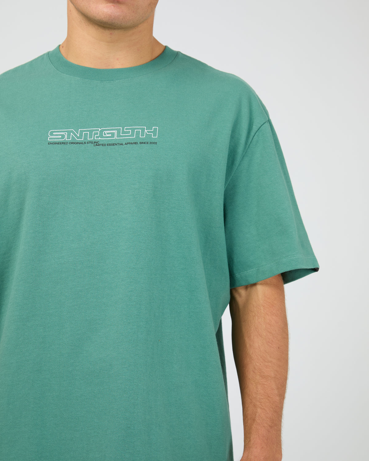 Hyperlink Tee Green