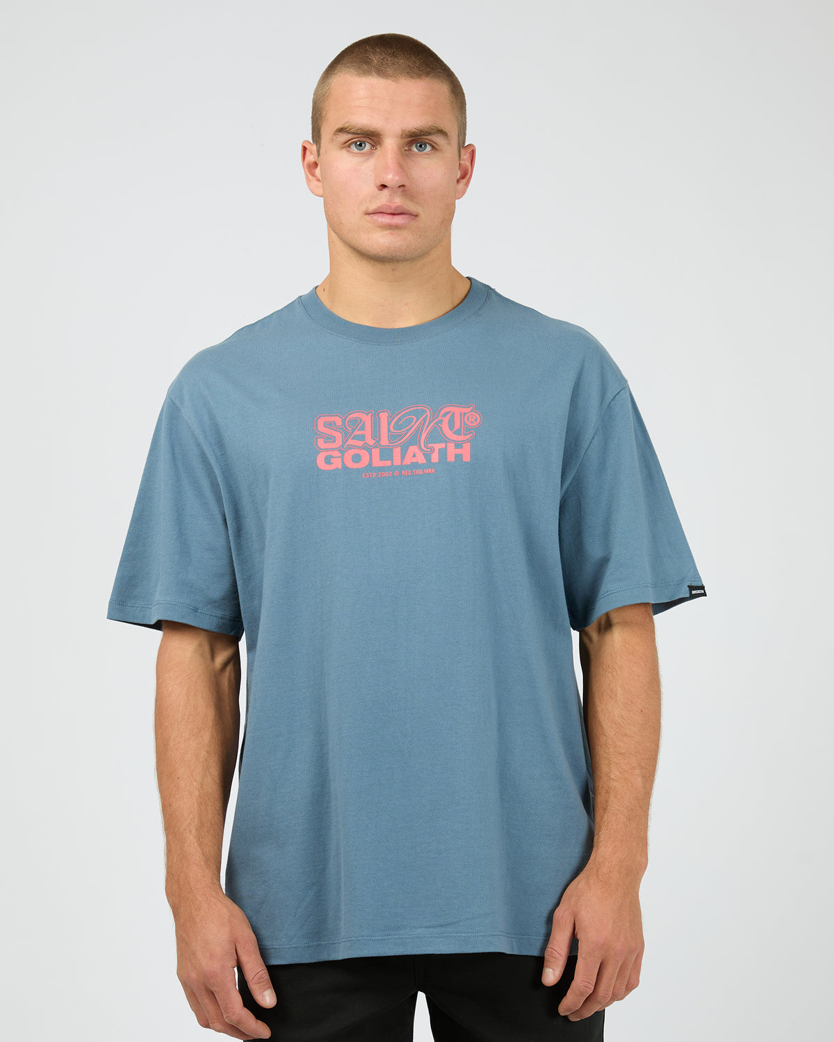 Glass Tee Blue