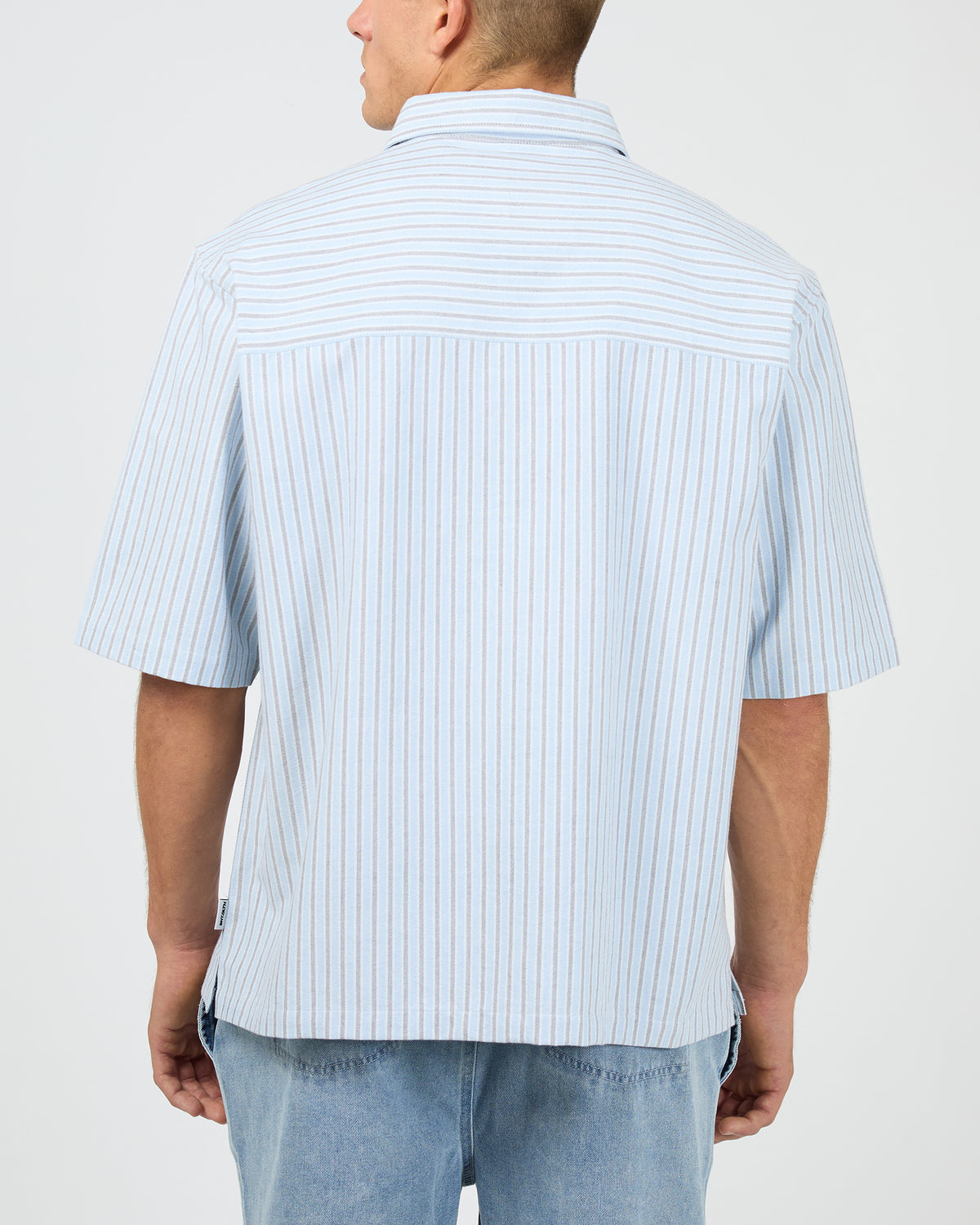 Saville Short Sleeve Shirt Blue