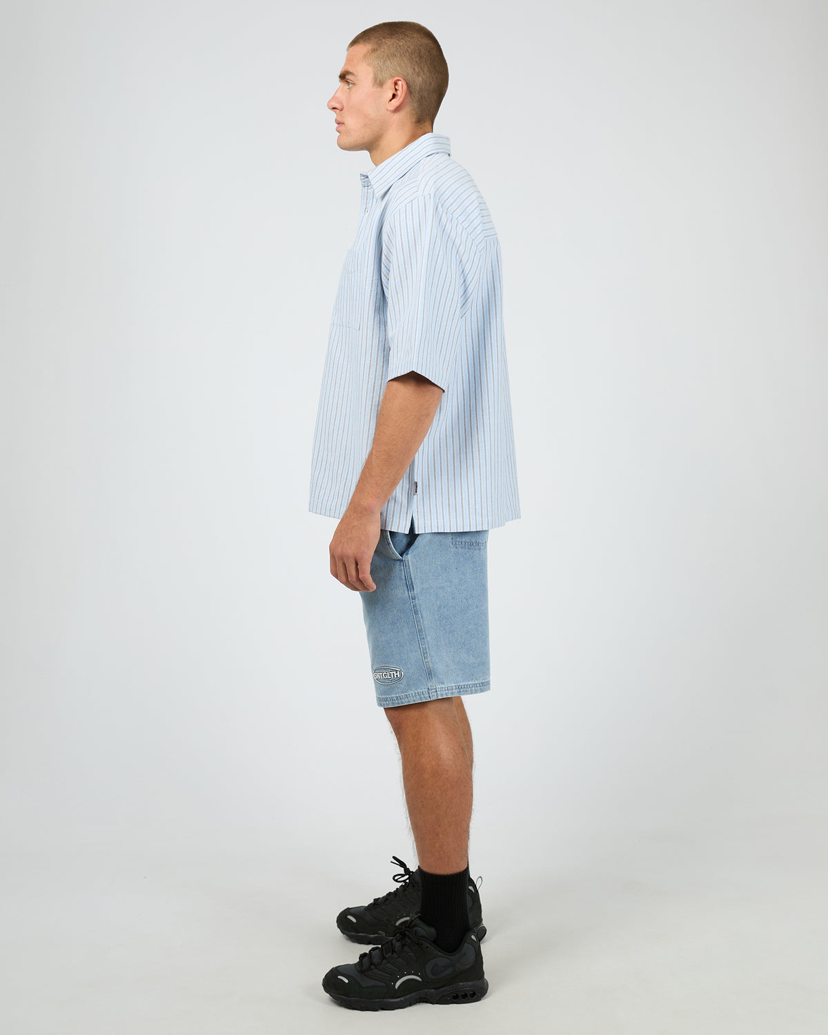 Saville Short Sleeve Shirt Blue