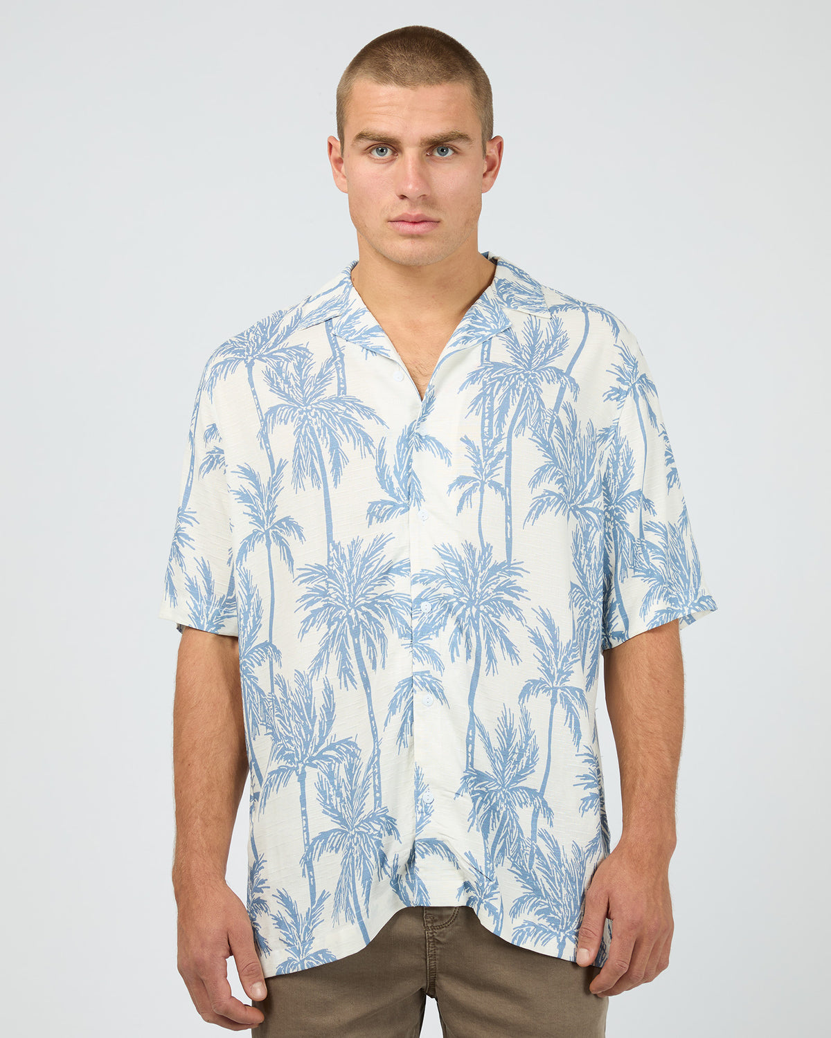 Pool Bar Short Sleeve Shirt White