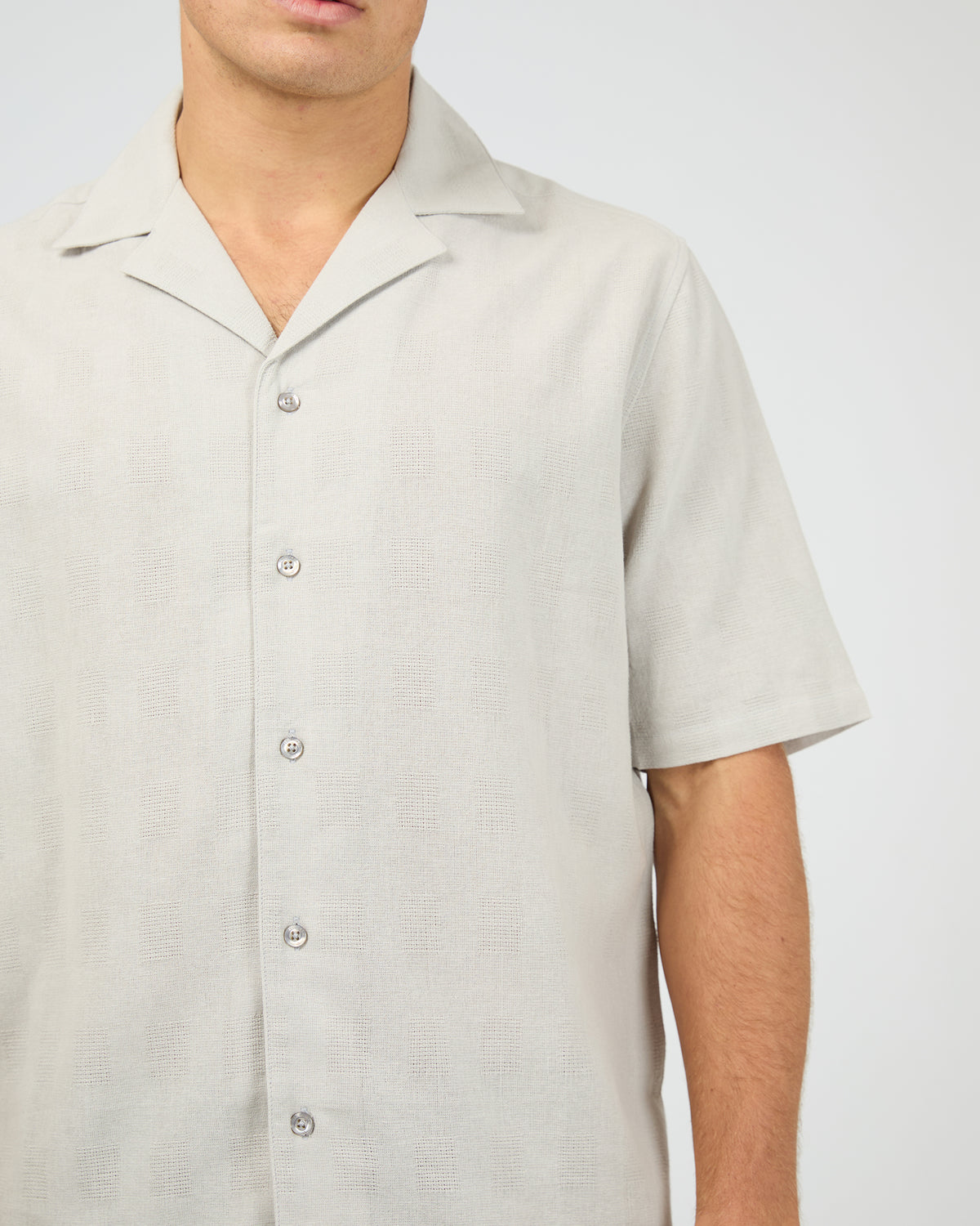 Wellford Short Sleeve Shirt Grey
