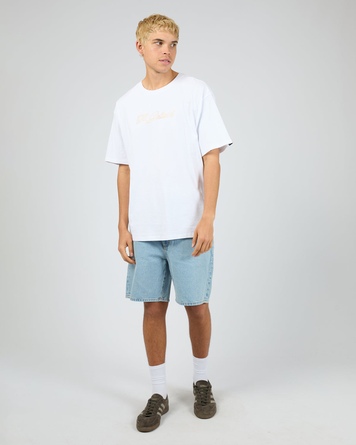 Plated Tee White