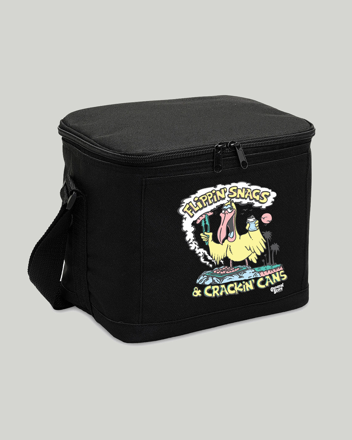 Snags & Cans Cooler Bag Black