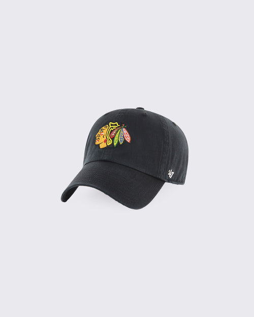 47 Brand-Chicago Black Hawks Black Black-Edge Clothing