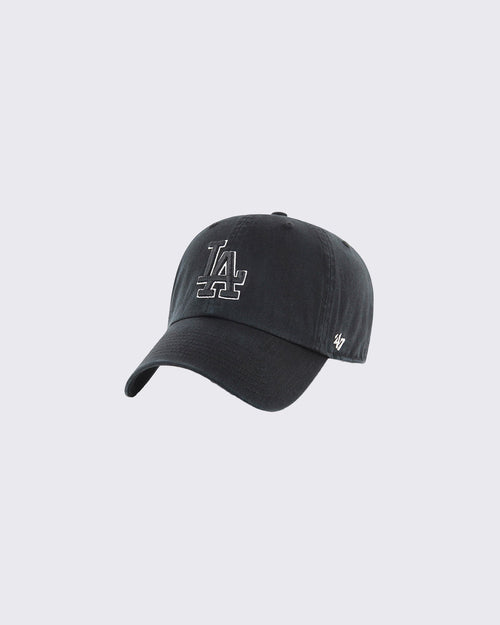 47 Brand-Los Angeles Black White Bka Black White-Edge Clothing