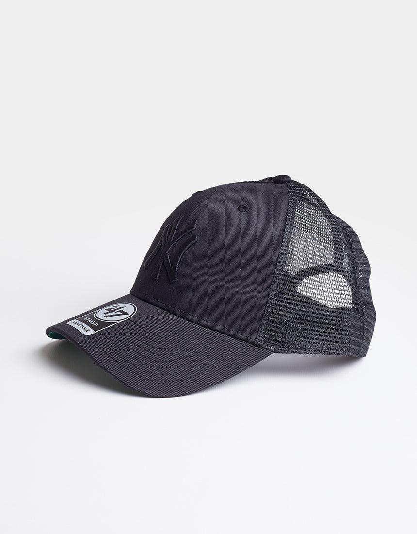 47 Brand-New York Yankees Black Black Black-Edge Clothing