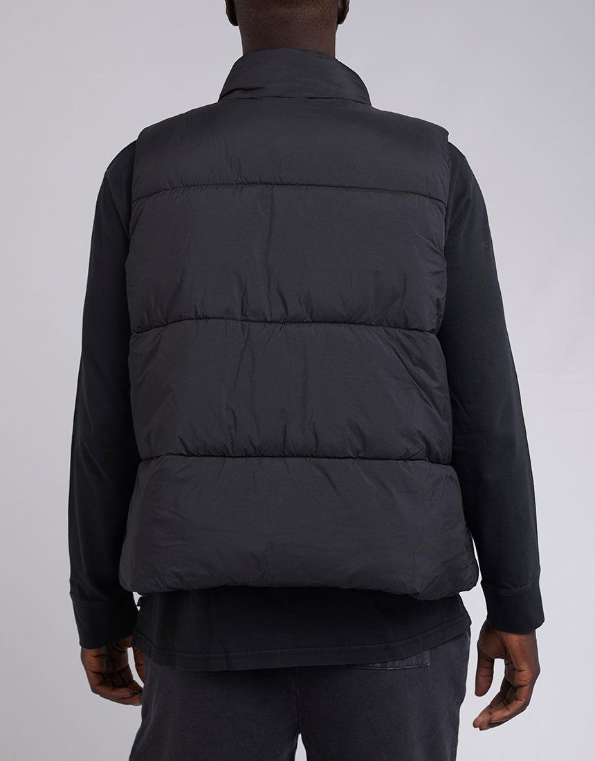 Fade Puffer Vest Black