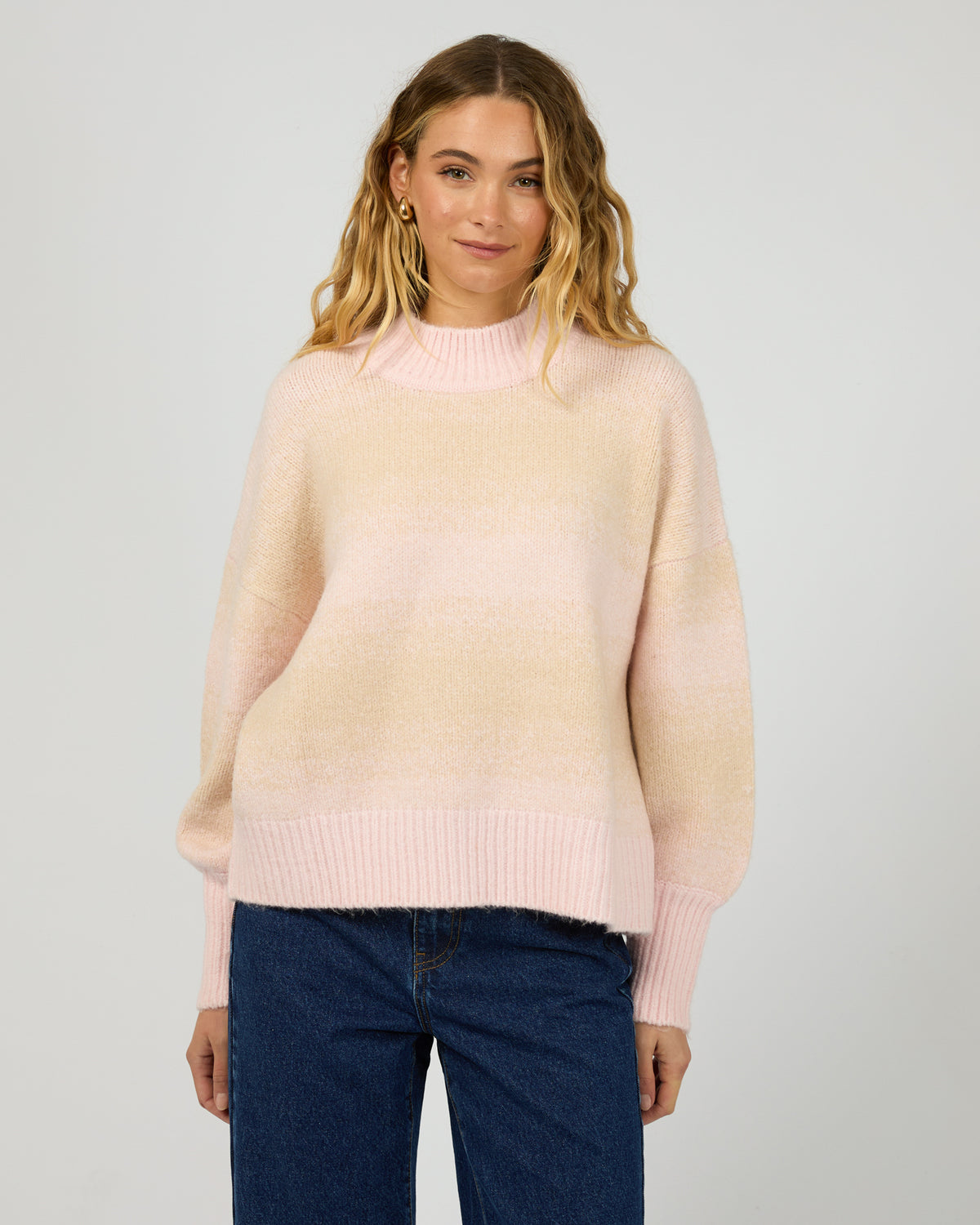 Brandi Knit Jumper Pale Pink