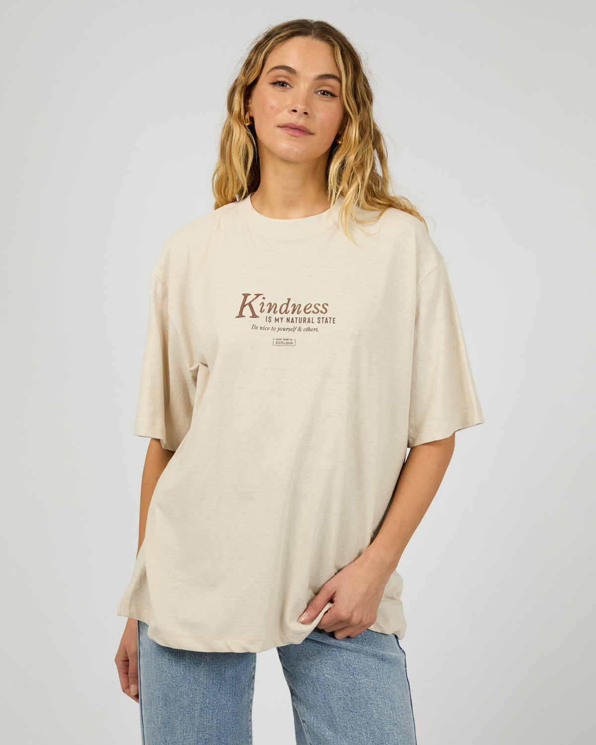 Natural State Tee Vintage White