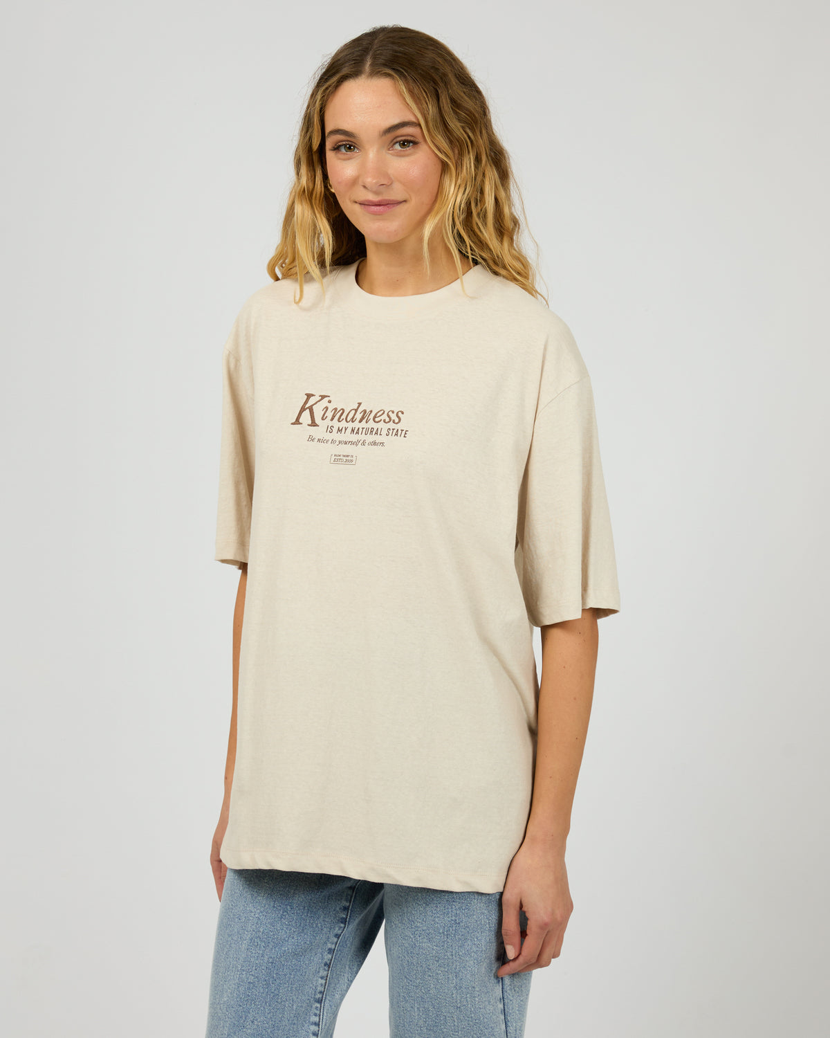 Natural State Tee Vintage White