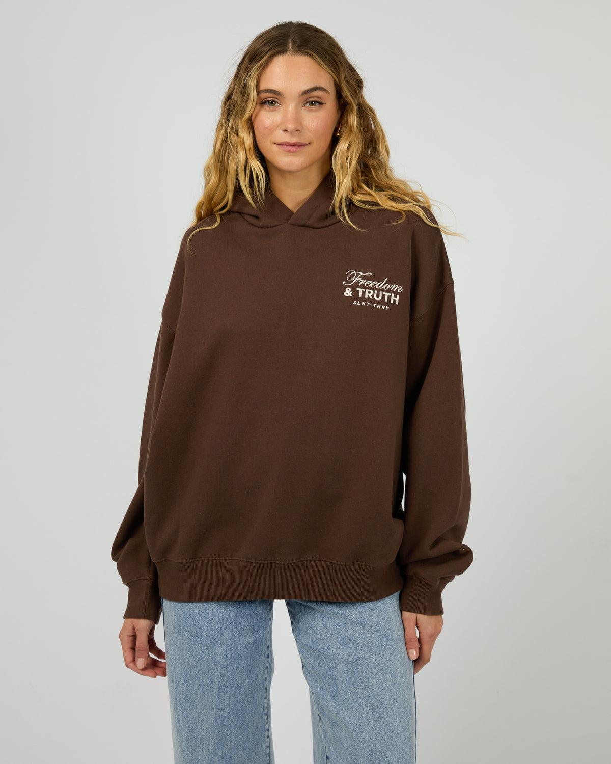Perspective Hoodie Chocolate