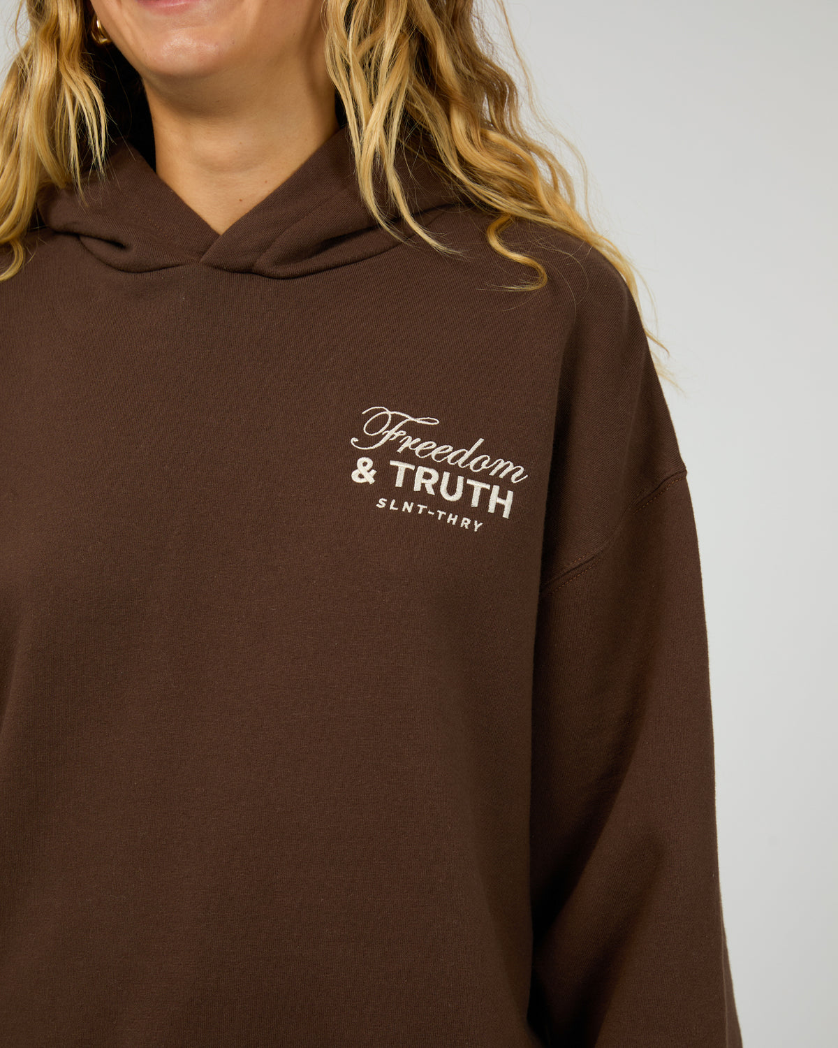 Perspective Hoodie Chocolate