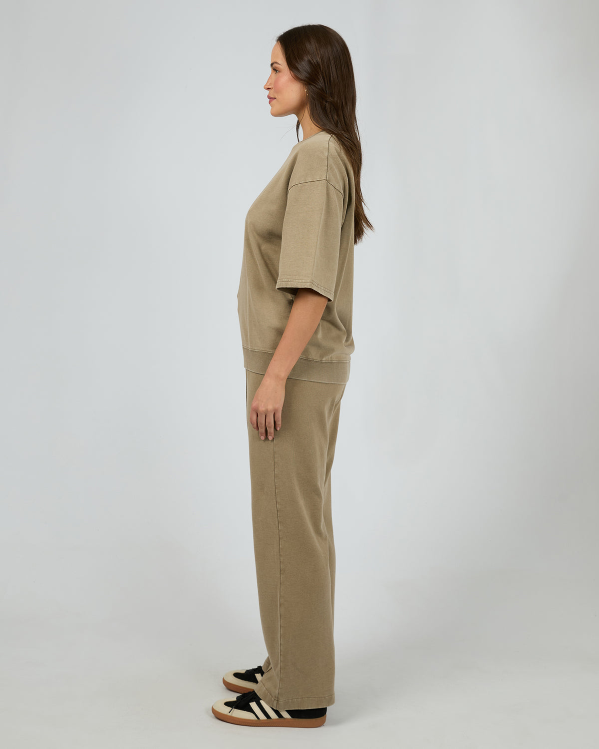 Nara Fleece Tee Olive