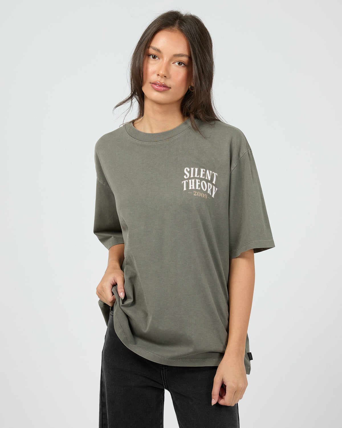 Authentic Tee Charcoal