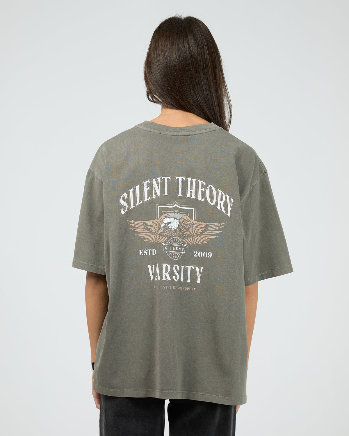 Authentic Tee Charcoal
