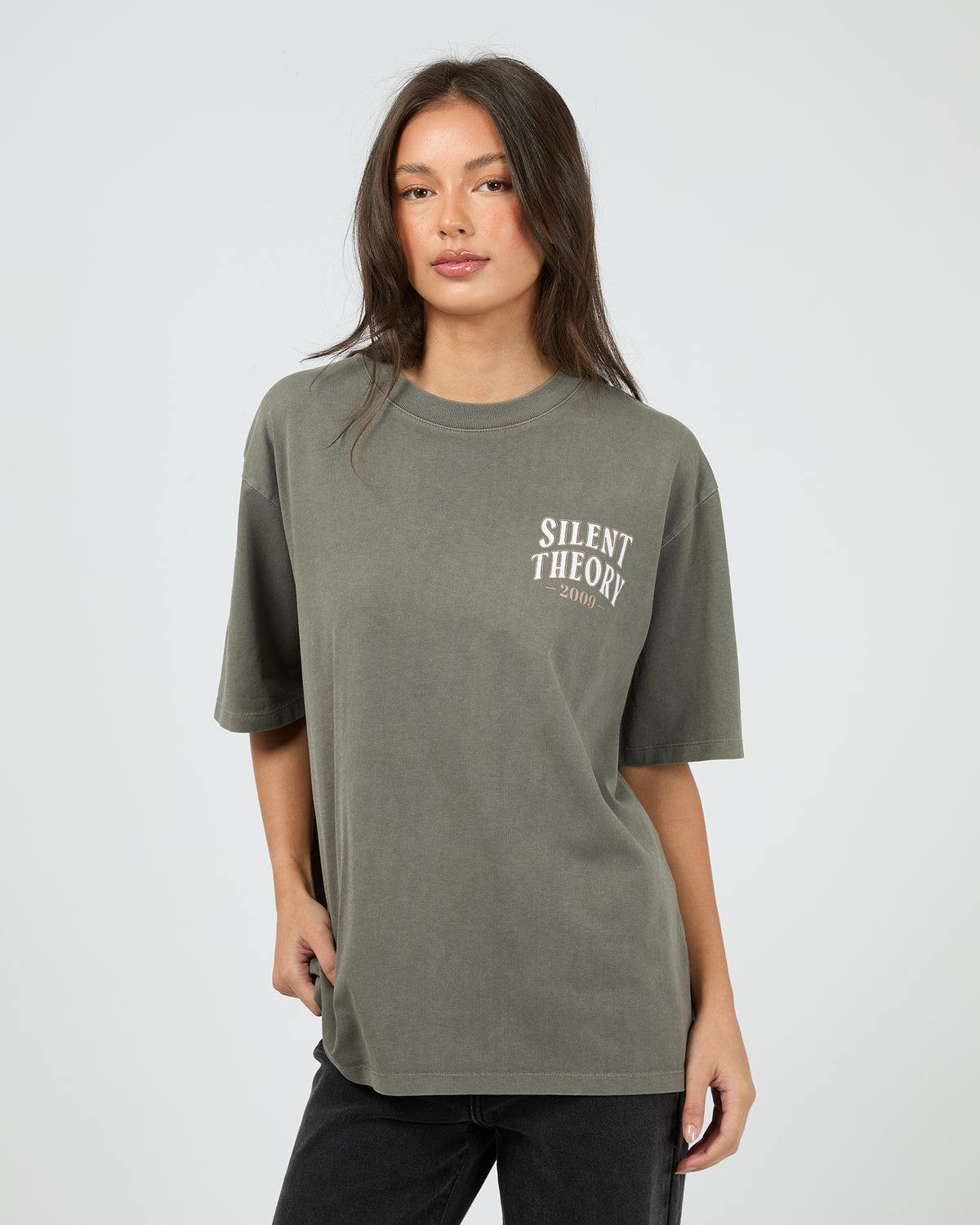 Authentic Tee Charcoal