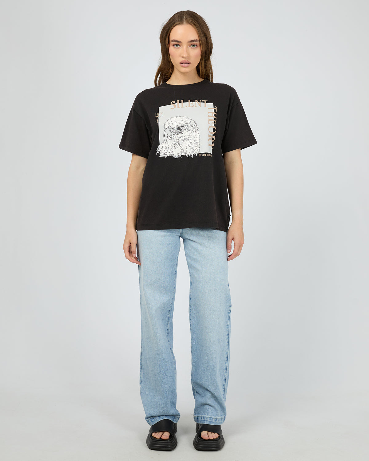 Quaint Tee Washed Black