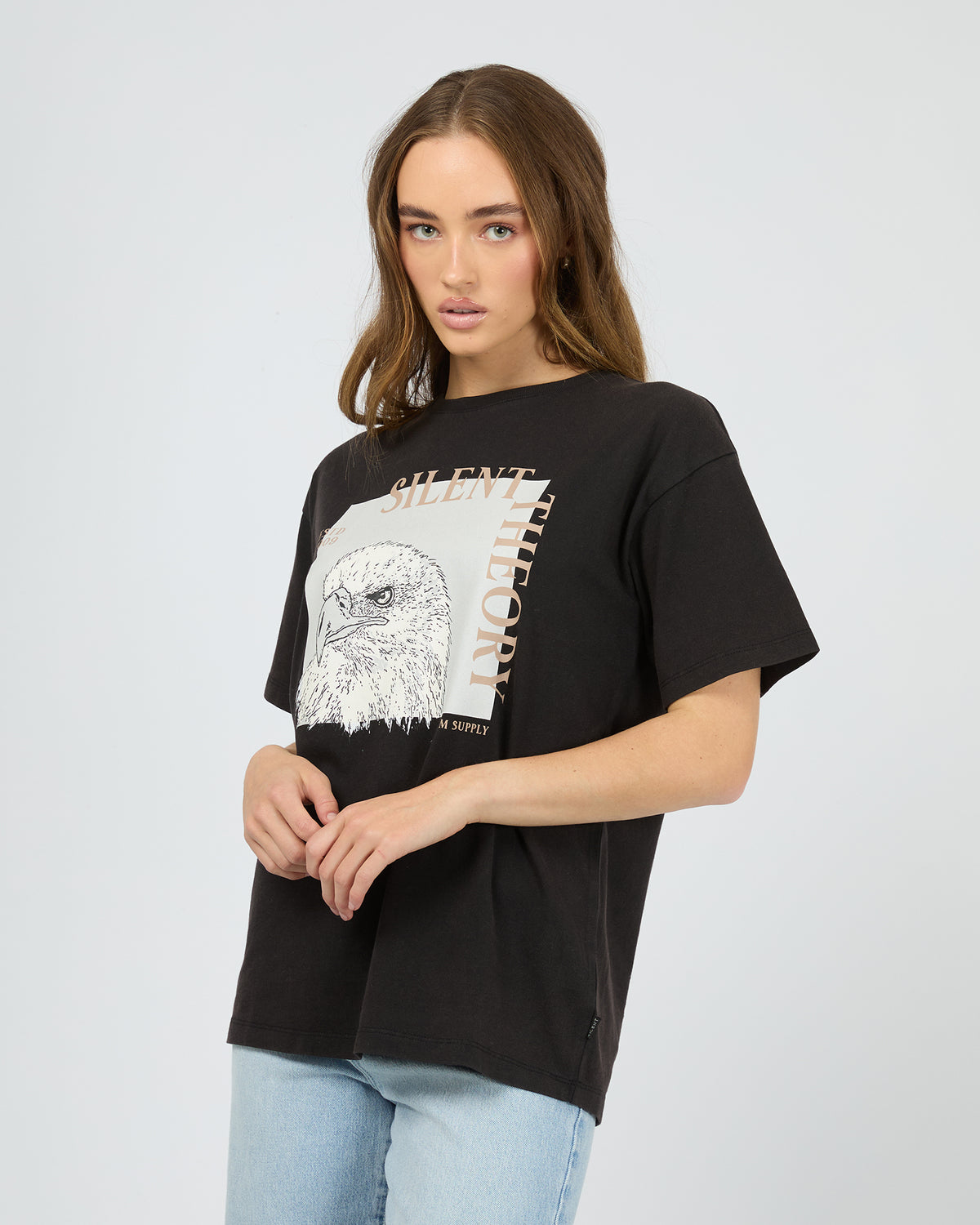 Quaint Tee Washed Black