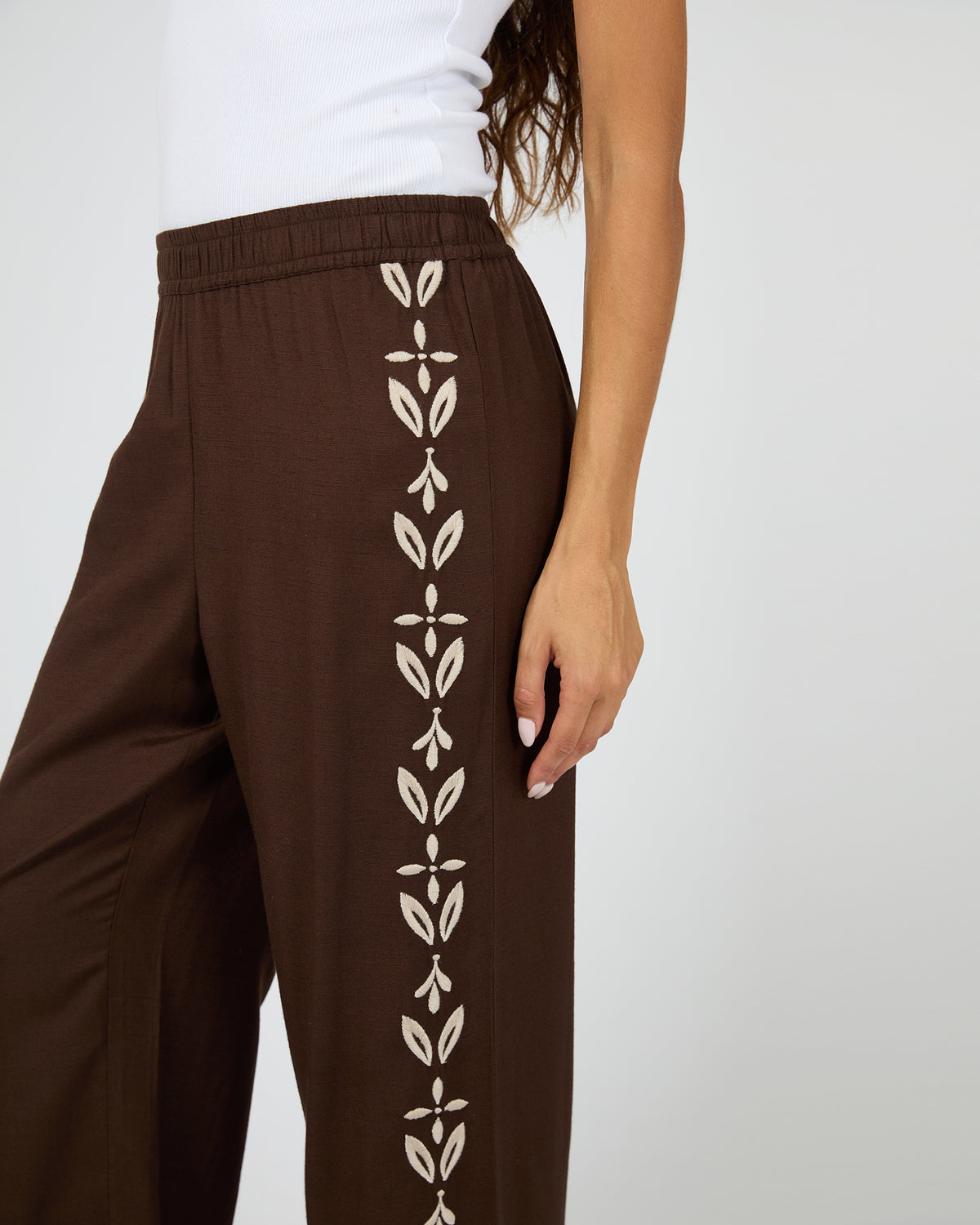 Flora Pant Brown