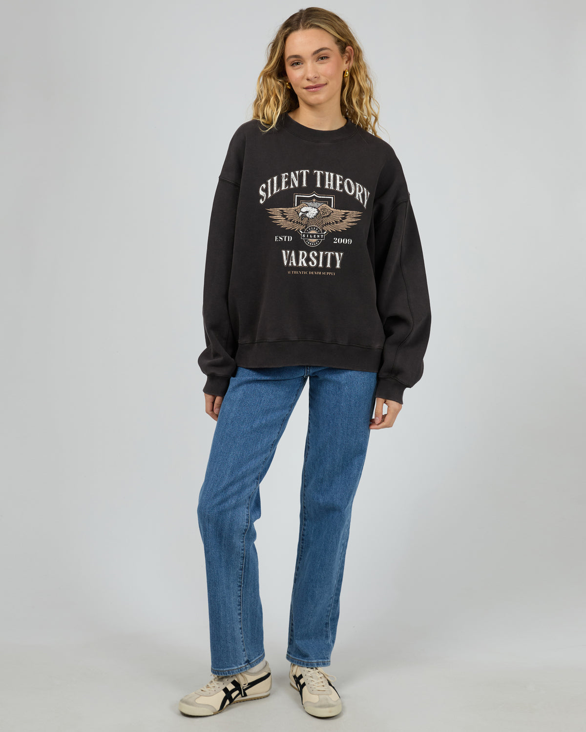 Authentic Crew Washed Black
