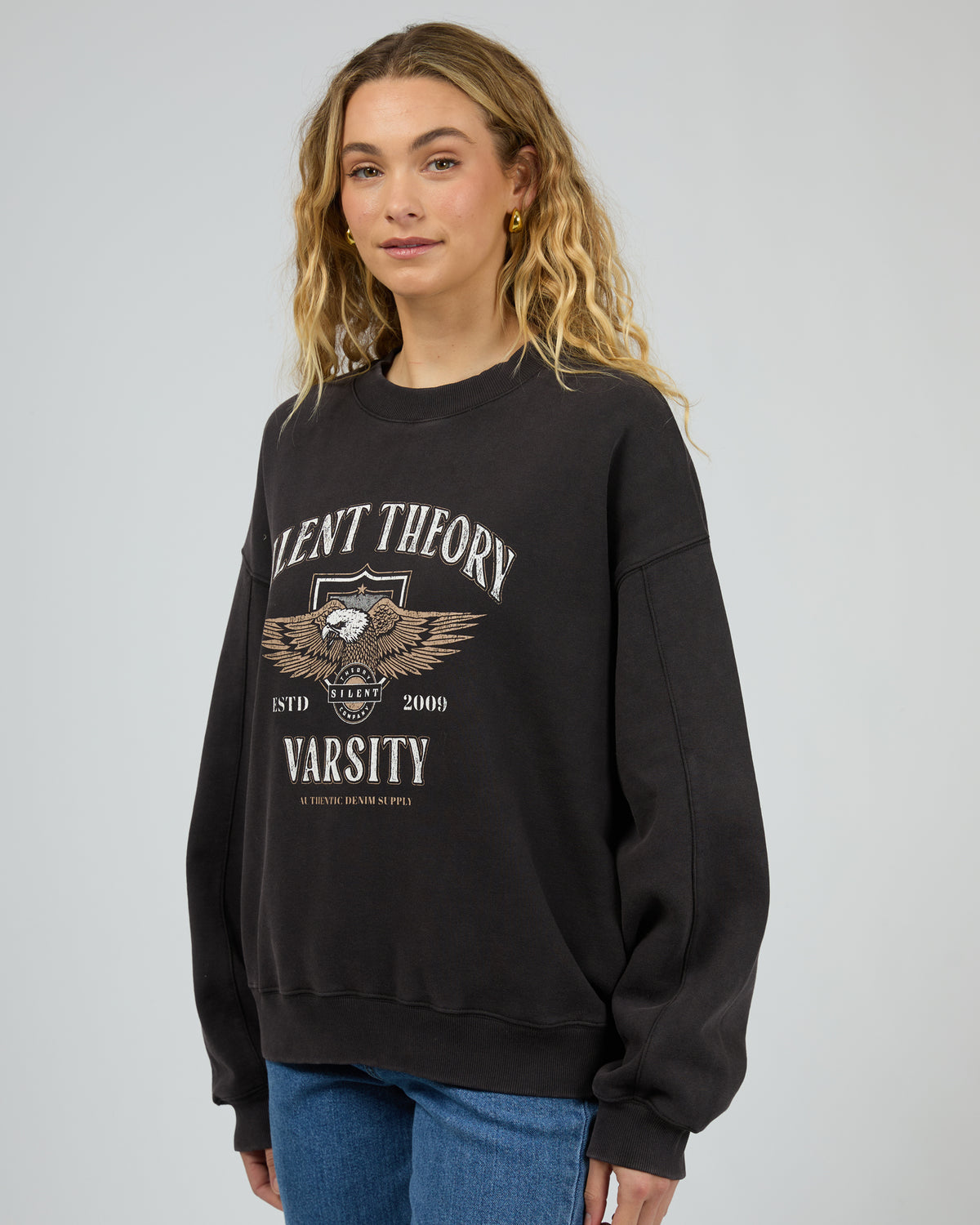 Authentic Crew Washed Black