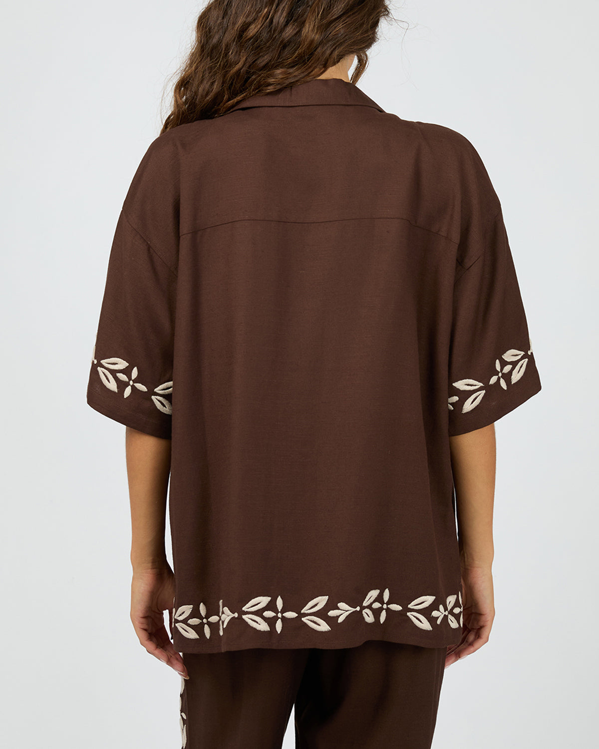 Flora Shirt Brown