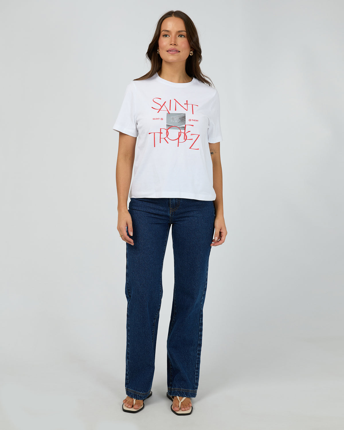Saint Tropez Tee White