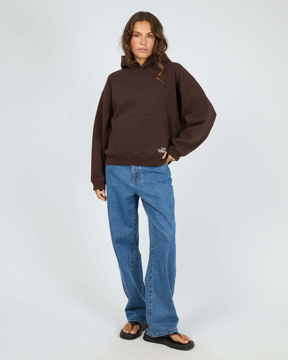 Dalia Hoodie Chocolate - Edge Clothing