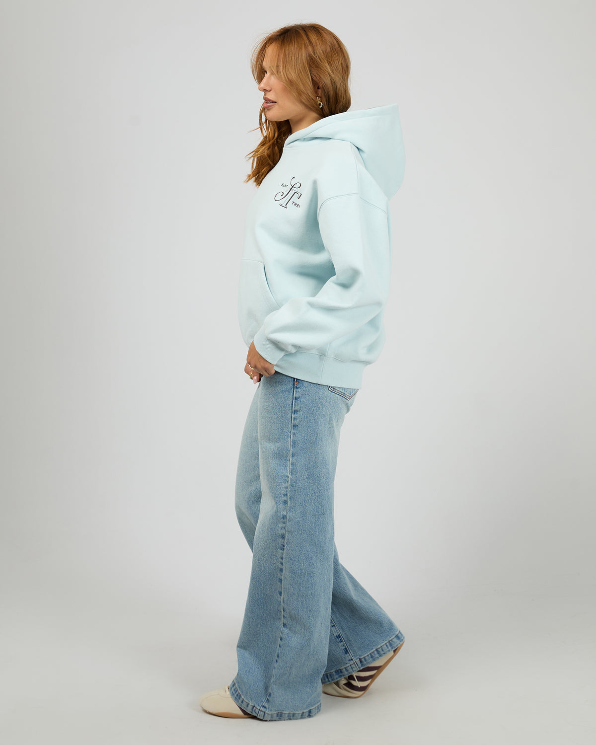 Elevated Hoodie Light Blue