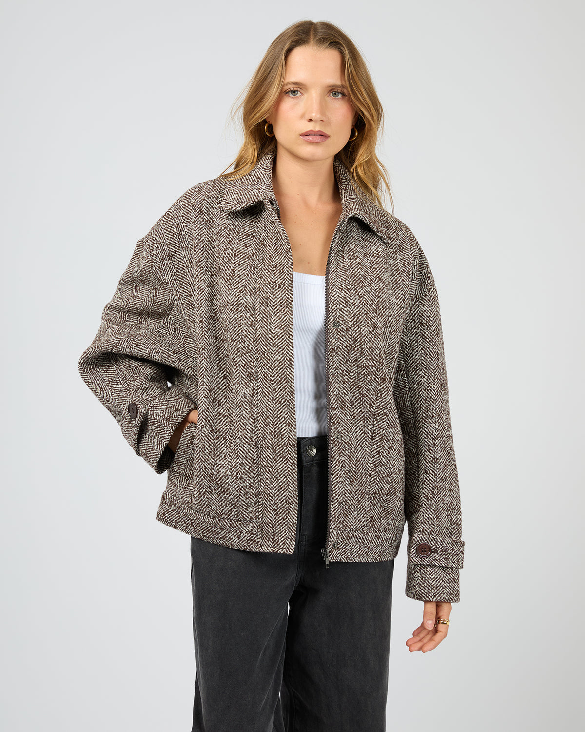 Asher Jacket Chocolate