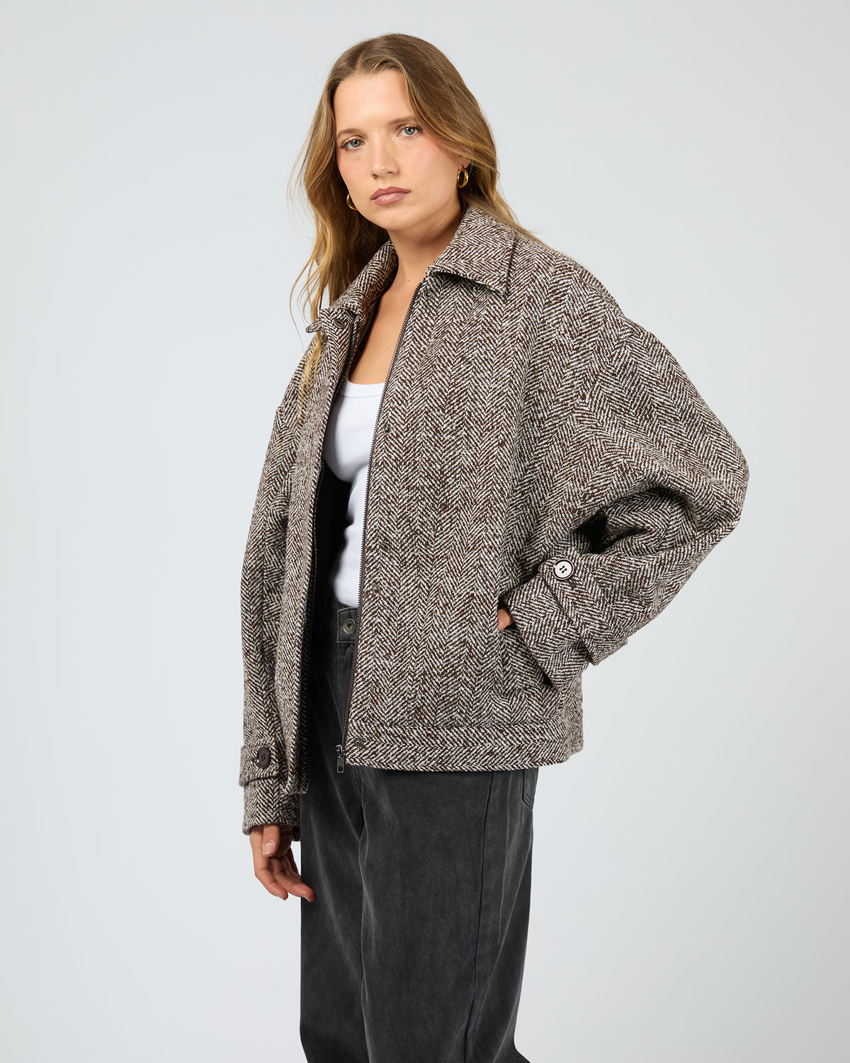 Asher Jacket Chocolate